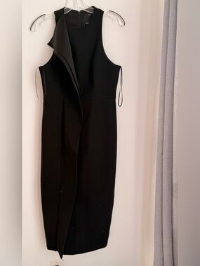 C/MEO Collective Black Sleeveless Midi Dress